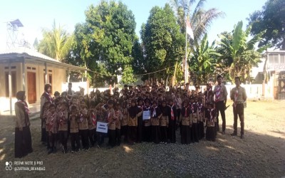 UPACARA MEMPERINGATI HARI PRAMUKA YANG KE-63 TAHUN